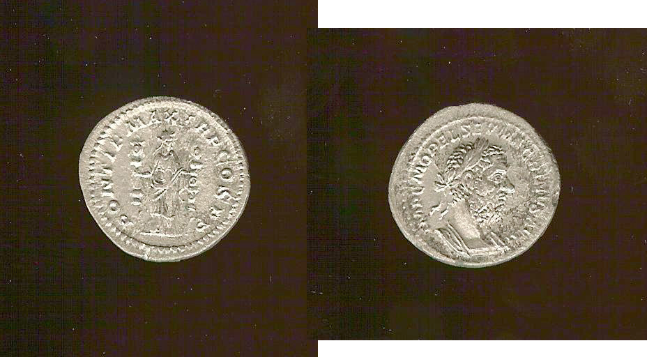 Macrinus (AD 217-218). AR denarius gVF